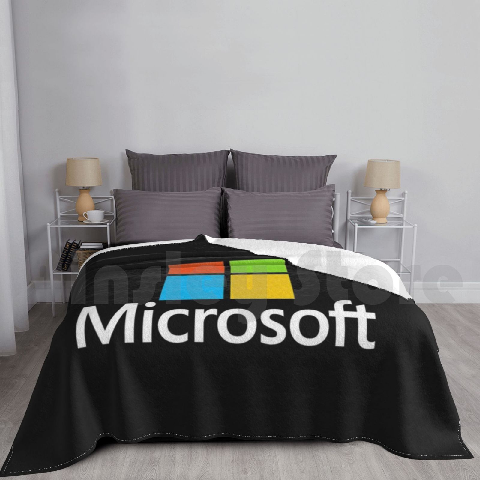 Office Tech Logo - Microsoft Typ Decke Fashion Custom Microsoft