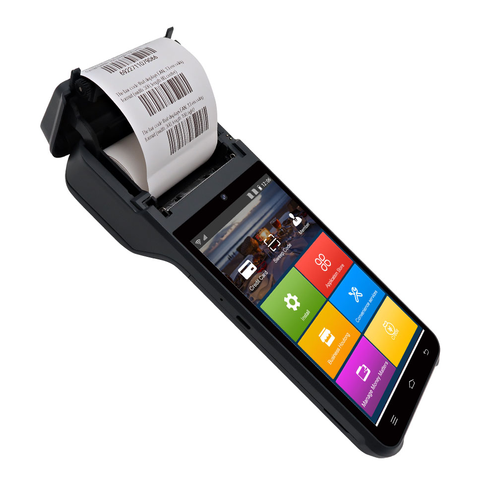 Pos Terminal Android - Keine Zahlungssoftware enthalten, NFC 4G WiFi