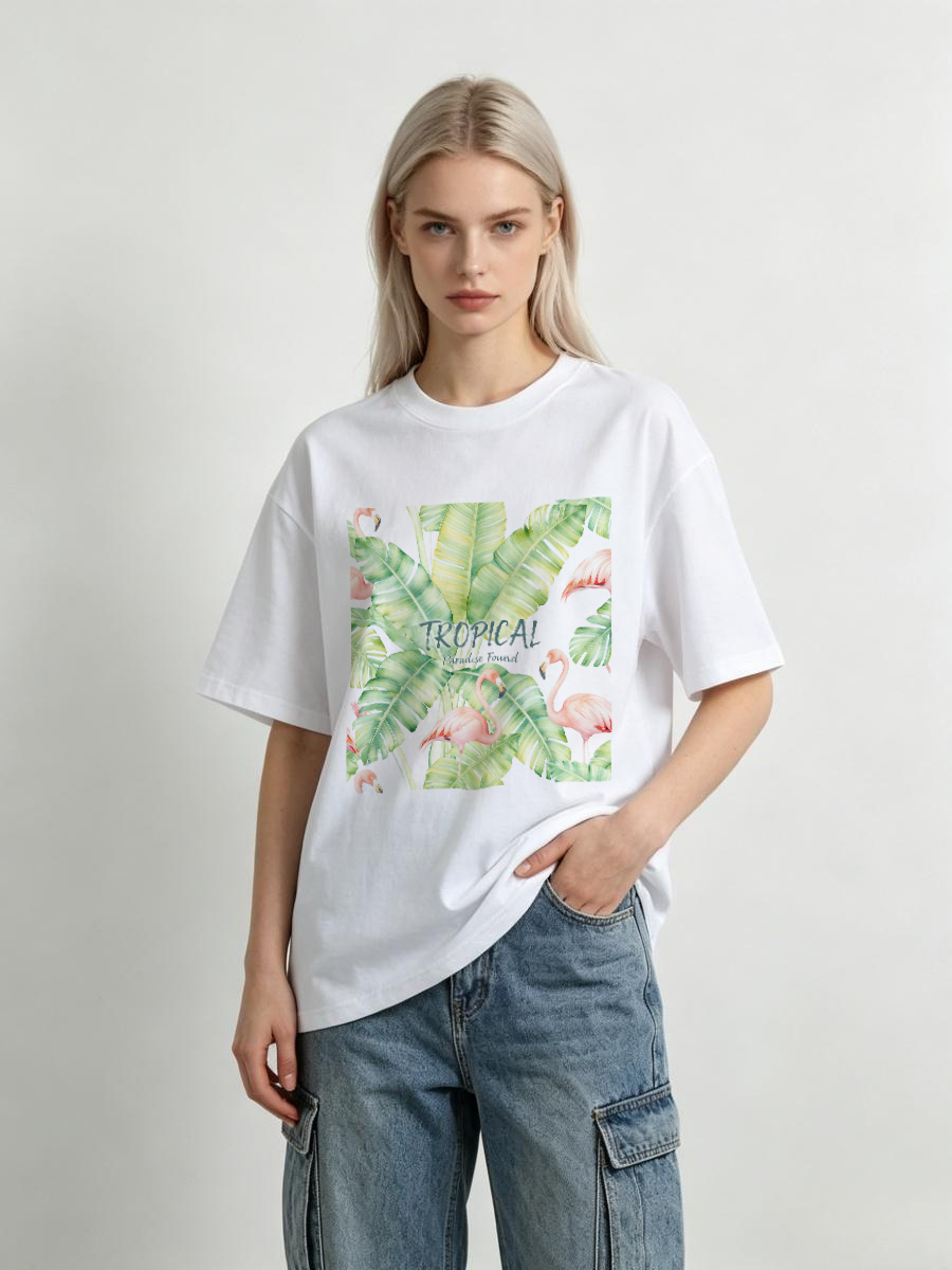 Office Tech Logo - T-Shirts im Lurex-Tech-Perlen-Stil mit figurbetonter Silhouette