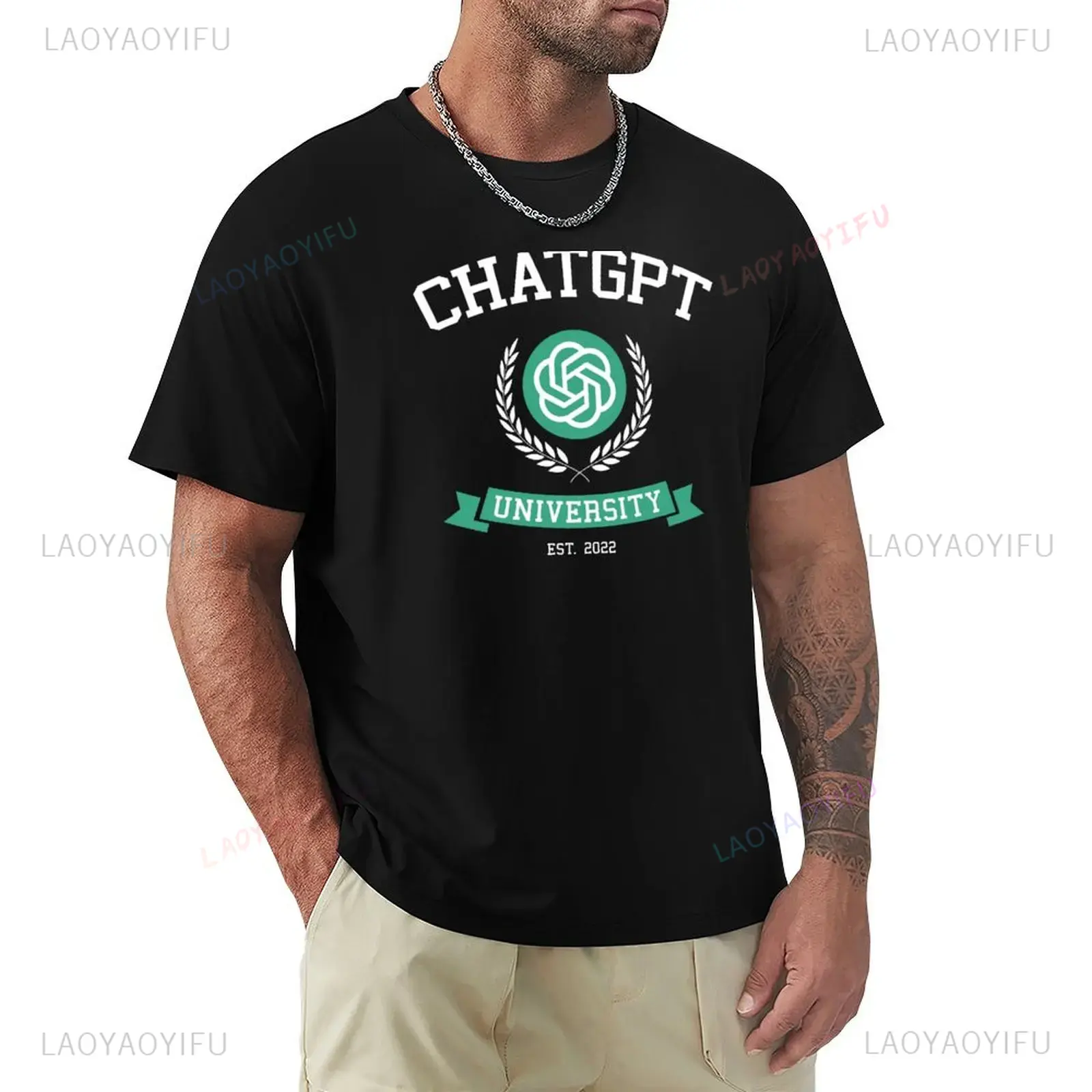 Office Tech Gifts - Lustiges, von ChatGPT inspiriertes Unisex-T-Shirt mit
