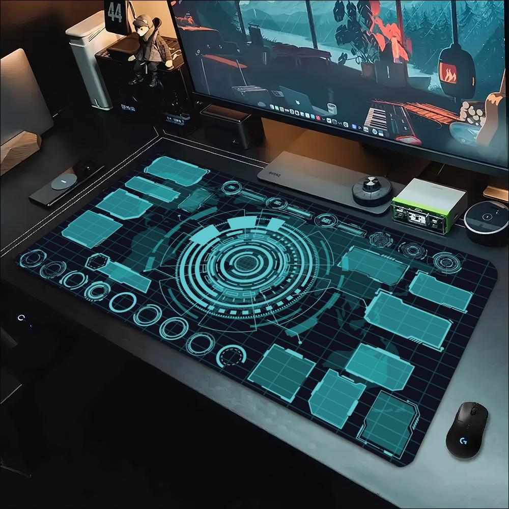 Office Print Tech - Cyber Tech Console Interface Print Erweitertes