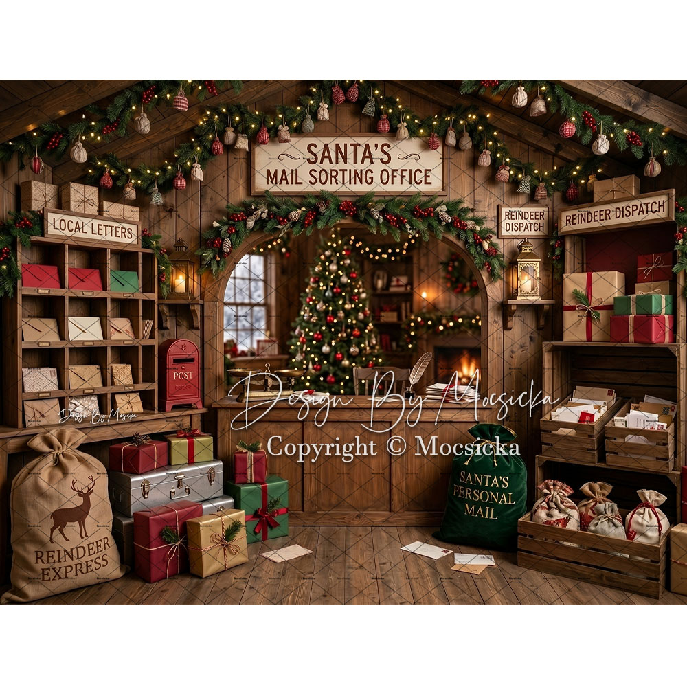 Mocsicka Weihnachts-Fotohinter – Office Tech Background Bewertung und Preis