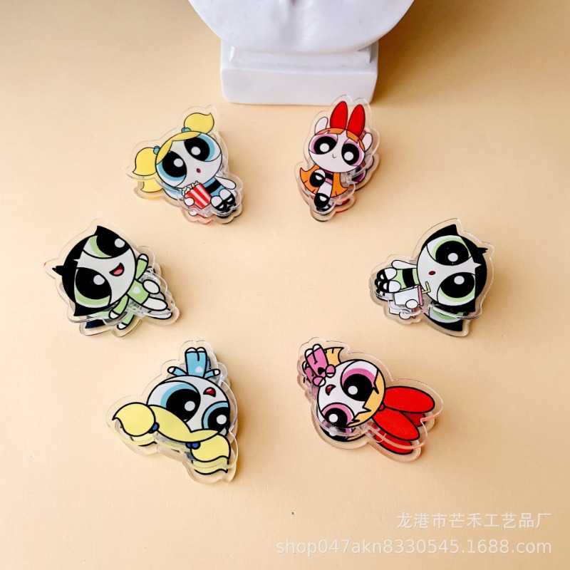 6 Stück Kawaii The Powerpuffs  – Office Tech Accessories Bewertung und Preis