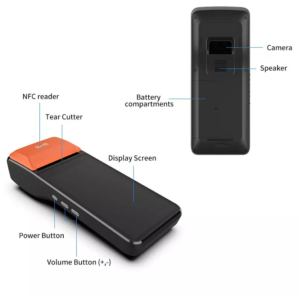 Mobile Billing Pos Machine 3G  – Pos Terminal Android Bewertung und Preis