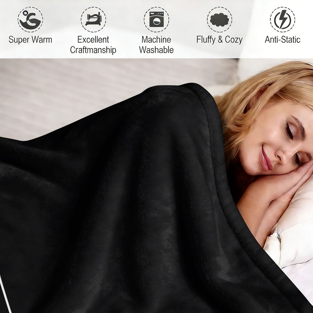 Minimalistische Flanell-Decke  – Office Tech Gifts Bewertung und Preis