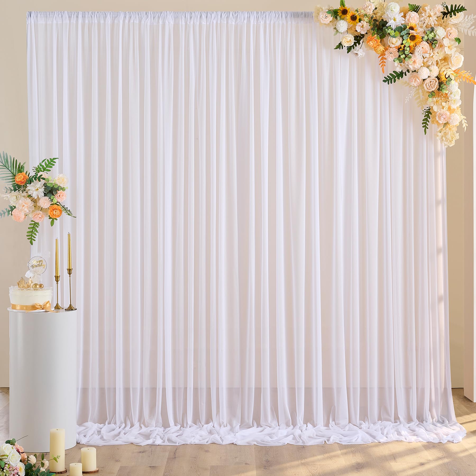 5FT×10FT Chiffon-Hintergrundvo – Office Tech Background Bewertung und Preis