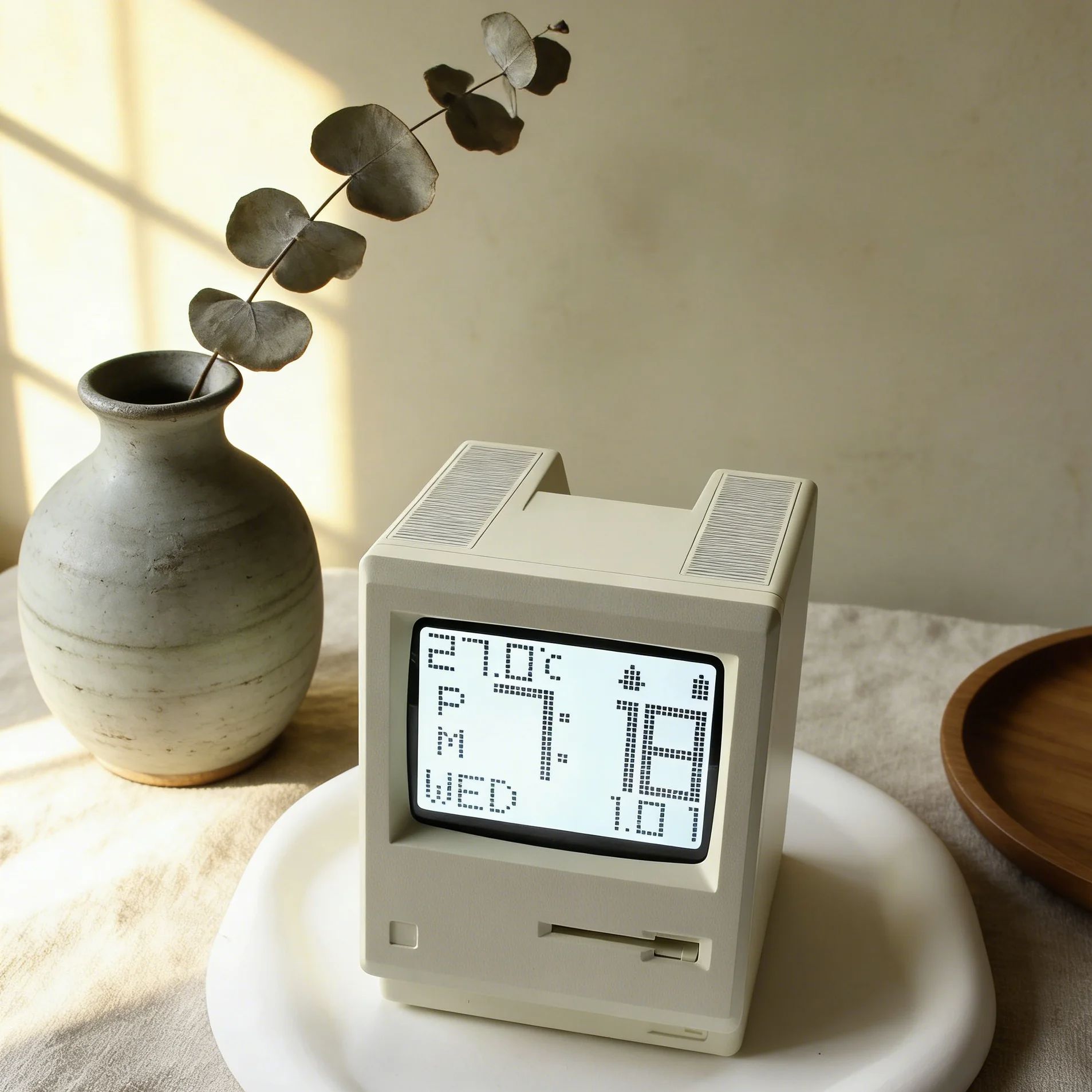 Retro nostalgischer Maclock-We – Office Tech Gifts Bewertung und Preis