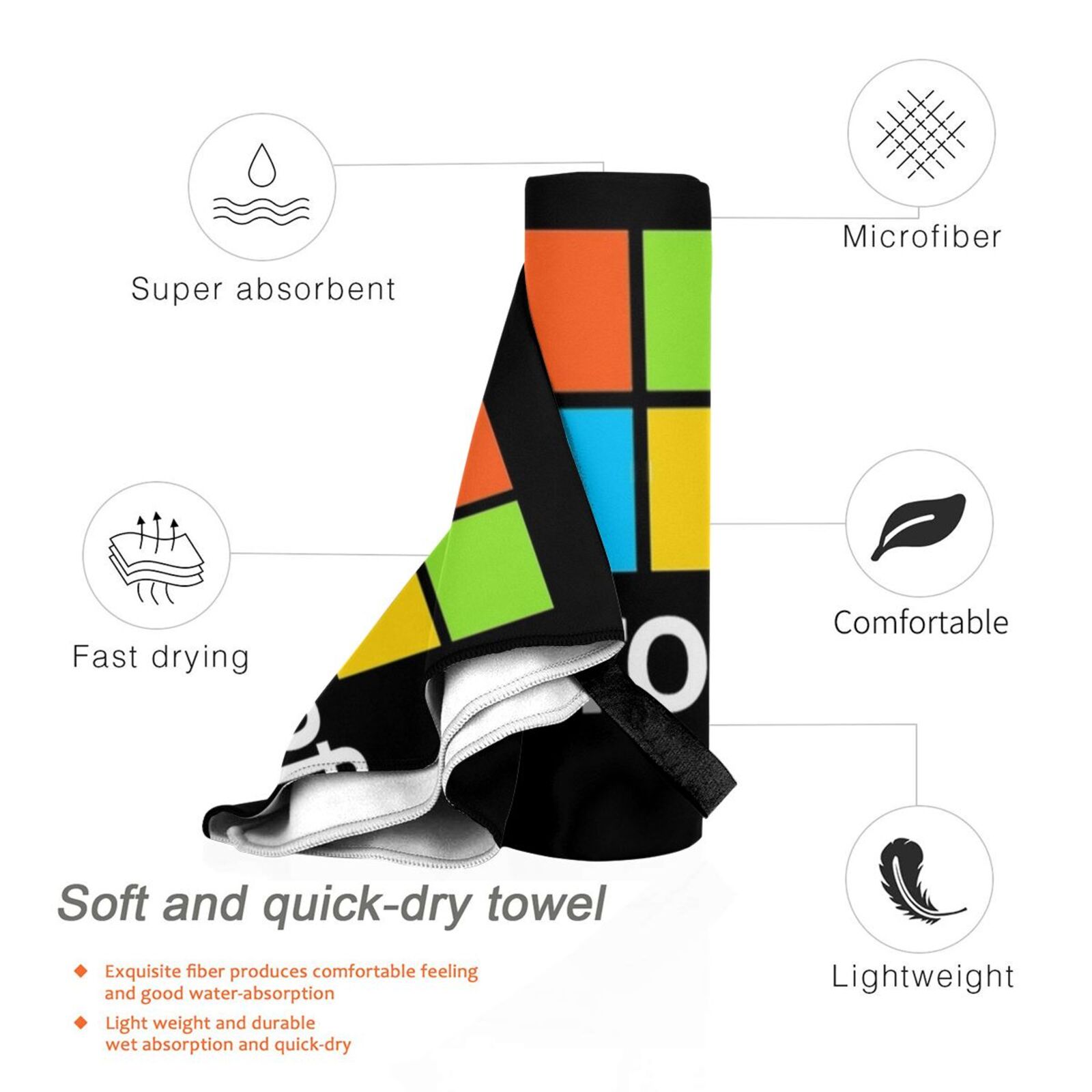 Microsoft Typ Badetuch Strandk – Office Tech Logo Bewertung und Preis