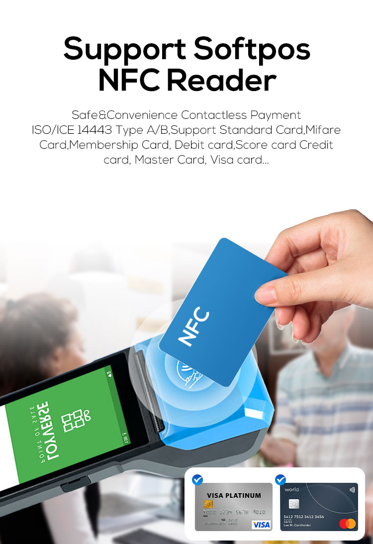 Neues Produkt NFC-Pos-Maschine – Pos Terminal Android Bewertung und Preis