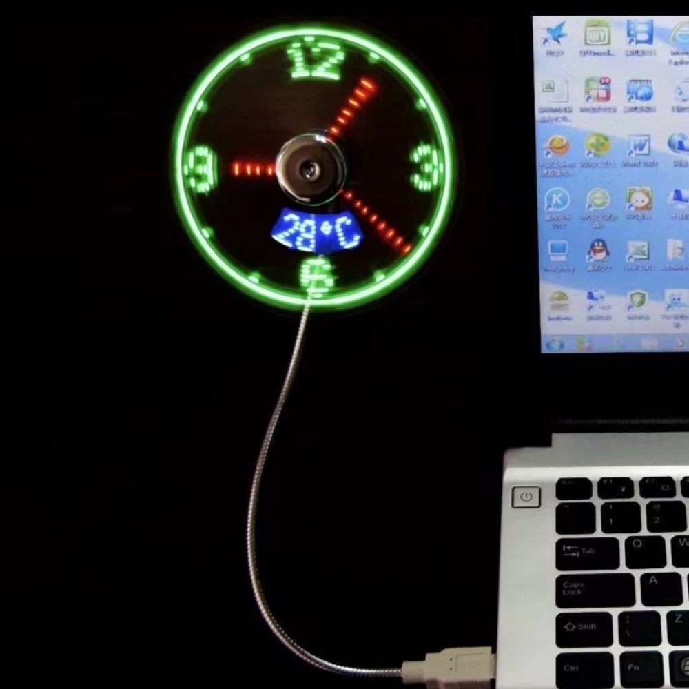Personalisierter USB-LED-Uhren – Office Tech Gifts Bewertung und Preis